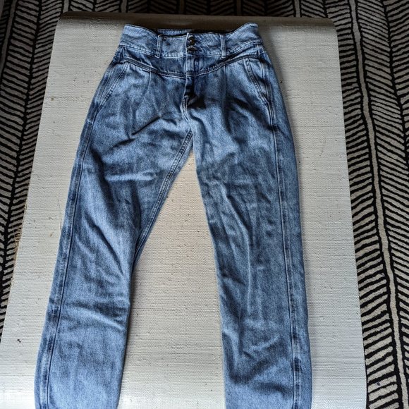 Sézane Sam Trousers / Jeans  | Light Blue - Picture 11 of 16